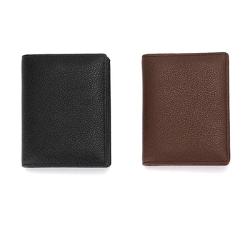 Unisex Multislot odinis kreditinių kortelių laikiklis Minimalistinė priekinė kišeninė piniginė Vyrai Moterys Kelionių verslas Didelės talpos plona piniginė