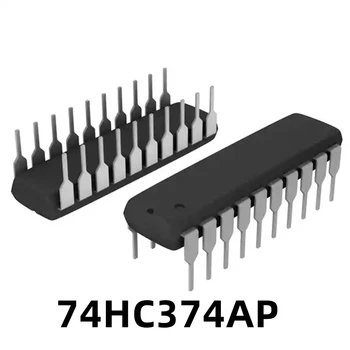 1PCS 74HC374AP 74HC374 Originalūs nauji IC lusto elektroniniai komponentai Dviejų linijų integrinis grandynas DIP-20