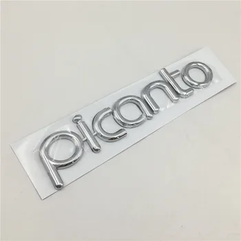 Picanto Morning GT linijos emblema Galinės bagažinės bagažinės ženklelių logotipo vardinė lentelė