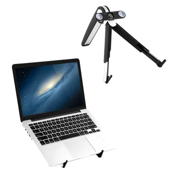 Universalus reguliuojamas nešiojamojo kompiuterio stalinis stovas Nešiojamas mobiliojo telefono planšetinio kompiuterio stalinis laikiklis, skirtas iPhone iPad MacBook Notebook