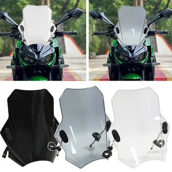 For kawasaki Z900 Z 900 Z650 Z 650 2019-2023 Universalūs motociklų priekinio stiklo dangtelio ekrano deflektoriaus priedai