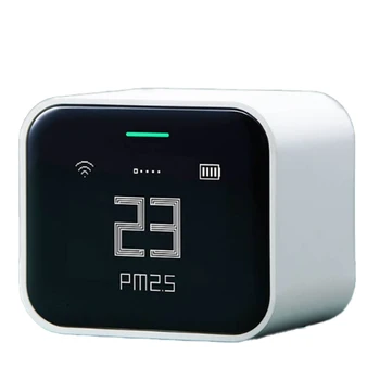 Air Detector Lite Retina Touch IPS Screen Touch Operation Pm2.5 Mi Home APP Control Air Monitor Work For Apple Homekit Patvarus