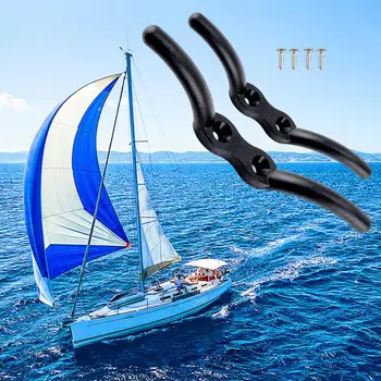 Boat Rope Cleat Boat Cleats & Chocks With Quick Grip Flagpole Cleat Rope Cleats Boat Cleat for Tvirtinimo lynas prie vėliavos stiebo mažas