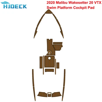 2020 Malibu Wakesetter 20 VTX plaukimo platformos kabinos valties dangčio priedai EVA putplasčio tikmedžio denio grindų kilimėlis pritaikomas