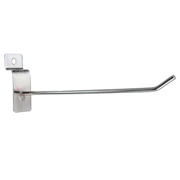 25 x Slatwall Single Hook Pin Shop ekranas Furnitūra Kabykla 150mm