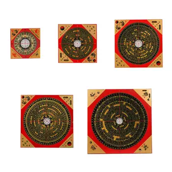 Feng Shui kompasas Luo Pan medinis kompasas Senovės kinų kompasas žygiams