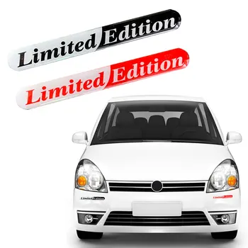 1 vnt 3D dervos gelis riboto leidimo logotipas automobilio šoninis sparnas Galinė bagažinė Emblema Ženklelis lipdukas Lipdukai Automobilio dekoravimo priedai