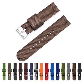 Quick Release Canvas Nylon Wrist Band for Oneplus Watch Smartwatch Strap Bracelet Replacement Accessories Watch banders