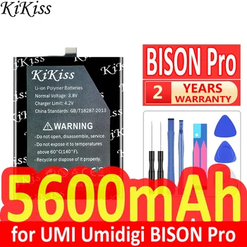 5500mAh/6800mAh KiKiss galinga baterija UMI UMIDIGI BISON Pro/GT 6,67 colių