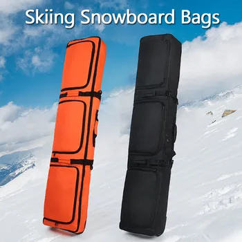 Dideli slidinėjimo krepšiai su ratais Nešiojami vandeniui atsparūs snieglenčių krepšiai Didelės talpos saugykla kelionėms keliais Kelionės oru Slidinėjimas Snieglenčių sportas