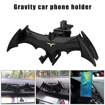Car Air Vent Phone Mount Bat Shape Laisvų rankų įranga Gravity Auto Phone Holder Cradle EM88