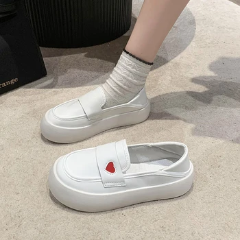 Slip On Shoes For Women Casual Female Sneakers Flats Autumn Setz Mouth Soft Round Toe Slip-On Dress Winter Breathable Fall Sm