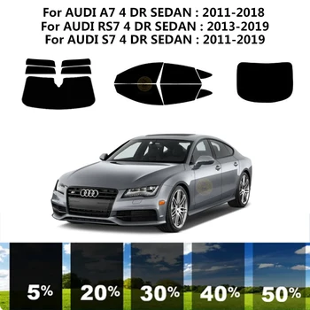 Precut nanokeramikos automobilis UV langų atspalvio rinkinys Automobilinė langų plėvelė AUDI RS7 4 DR SEDAN 2013-2019