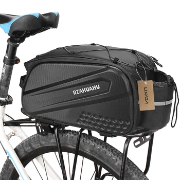 Lixada 10L Daugiafunkcinis dviračio galinės sėdynės krepšys Neperšlampamas dviračių dviračių stovas Bagažinė Krovininis krepšys Pannier krepšys Rankinė Pečių krepšys