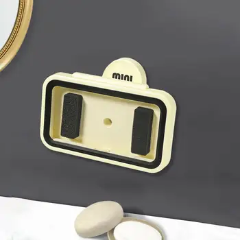Mobiliojo telefono laikiklio dėžutė Jutiklinis ekranas 90° atidarymo kampas dušas Laikrodžio laikiklis Telefono laikymo dėklo laikiklis vonios tualeto sporto salei