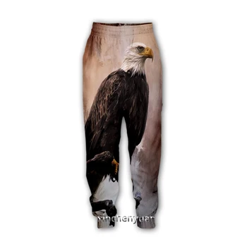 Stampa Animal Eagle 3D Print Casual Pants Sweatpants Straight Pants Sweatpants Jogging Pants Kelnės Y103