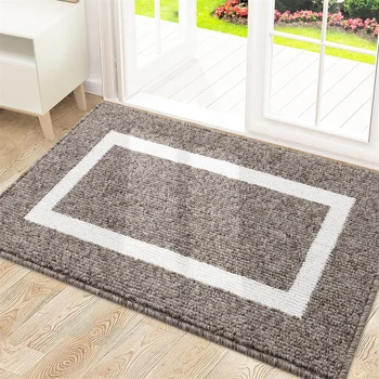 Homaxy vidaus durų kilimėlis nešvarumams atsparus įėjimas lauko minkštas virtuvės kilimėlis Neslidi grindų apsauga Švarus pėdas sugeriantis durų kilimėlis