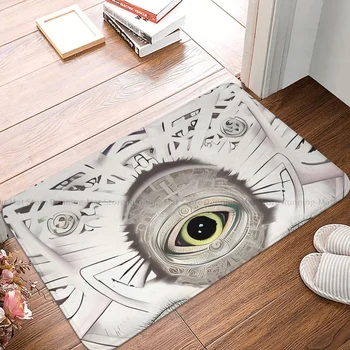 Illuminati vonios kilimėlis Trippy psichodelinės akys durų kilimėlis virtuvės kilimas lauko kilimas namų dekoravimas