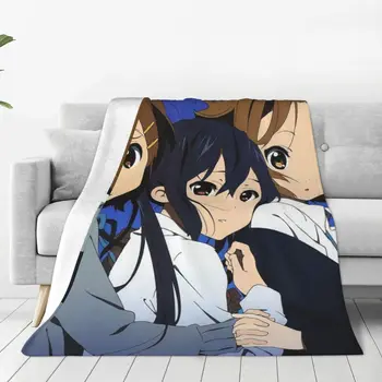 Vá em frente! Bonito nakano azusa cobertores fuzzy anime manga engraçado lance cobertores para casa 125*100cm tapete peça