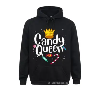 Funny Candy Queen Gift for Lollipop Lover Sweet Tooth Women Pullover Hip Hop Winter Boy Hoodies Drabužiai Kuponai Džemperiai