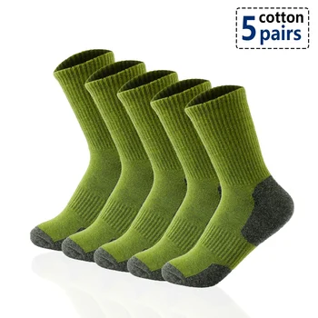 Daug 5 vyriškų medvilninių kojinių, kvėpuojantis ilgas kietas džentelmenas Sox Sokken, Harajuku stilius, lauko sporto dovana