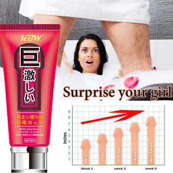 Padidinimo kremas Vyriškas lubrikantas Sex Oil E, Storinantis padidinimo kremo pompos masažas