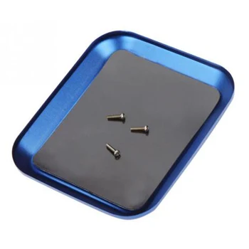 Dėklo įrankiai Aliuminio lydinio sraigtinis dėklas su magnetiniu RC modeliu Telefono remonto modelis Sraigtinių plokščių dalys Priedai