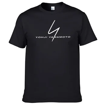 Naujausio stiliaus YohjiYamamotos marškinėliai Y3 marškinėliai Unisex 100% medvilniniai vyriški marškinėliai Populiariausi pardavimai Nauji N012