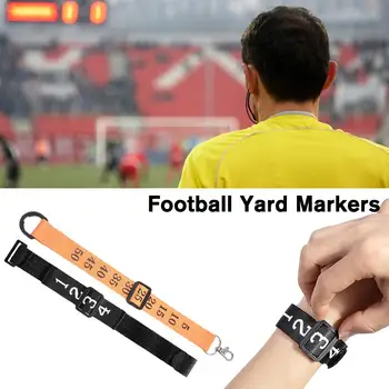 Futbolo teisėjas Įranga Futbolo kiemas Nailono grandinės spaustuko žymekliai Oficialus logotipas Jaunimo varžybos Teisėjų ženklinimo įranga