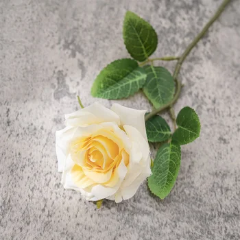 1PC modeliavimas Aukštos kokybės dirbtinis rožių vestuvių dekoras Rožių puokštė Fotografija Rekvizitai Netikra gėlė