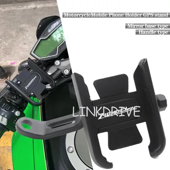 KAWASAKI Z1000SX Z 1000 SX motociklų CNC vairas Galinio vaizdo veidrodėlis Mobiliojo telefono laikiklis GPS stovo laikiklis LOGO Z1000SX