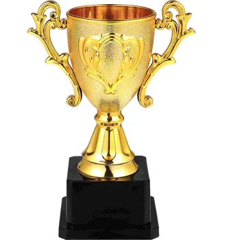 Trofėjų apdovanojimas Trofėjus Auksinis plastikinis nugalėtojų puodelis Mini auksinė taurė Vaikų apdovanojimai Dovanų vaikams Apdovanojimas Žaislų krepšinis