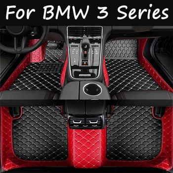 Hibridinės transporto priemonės automobilių kilimėlių grindys BMW 3 serijos 330e iPerformance F30 2015 ~ 2018 vandeniui atsparūs kilimai Automobilių grindų kilimėliai Automobilių aksesuarai