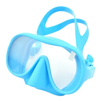 Suaugusiųjų nardymo kaukė Silikoniniai nardymo akiniai Plaukimo įranga Povandeninio nardymo akiniai Kaukė Plaukimo įrankiai