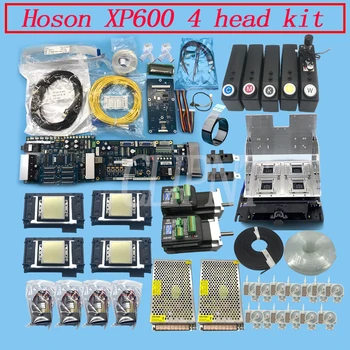 didelio formato Hoson XP600 4 keturių galvučių atnaujinimo rinkinys CMYKWV UV ECO tinklo versija dx4/dx5/dx7 konvertuoti į xp600 spausdintuvą