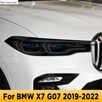 skirta BMW x7 G07 2019-2022 m. automobilio išorinis priekinis žibintas Apsauga nuo įbrėžimų priekinio žibinto atspalvis TPU apsauginės plėvelės taisymo priedų lipdukas