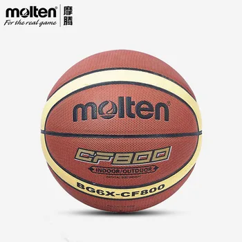 Išlydytas krepšinis BG4/5/6/7X CF800 standartinio dydžio oficialus sertifikavimo konkursas PU odinis kamuolys Vyrų moterų baloncesto traukinys