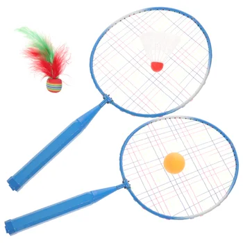 Teniso raketės Kamuoliukų rinkinys Badmintonas Racquet Parent- Vaikų interaktyvūs žaidimai Lauko sporto žaislai vaikams ( )